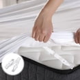 thumbnail image 4 of 4 piezas soportes para sábanas ajustables Clips ajustables para sábanas Clips de sujeción para edredón, 4 of 5