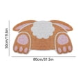thumbnail image 2 of Tyidzon Easter Door Mat Easter Bunny Doormat Indoor Entrance Outdoor Welcome Non-Slip Rugs for Home Farmhouse Entrance Porch Spring Party Decor, 2 of 6