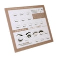 thumbnail image 1 of Libro de almacenamiento de pestañas Caja de contenedor de pestañas de maquillaje portátil Herramientas de exhibición de pestañas para Lahses Salones Zulema Libro de almacenamiento de pestañas, 1 of 8