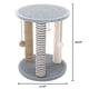thumbnail image 2 of Petmaker Torre para Gatos – 3 Postes para rascar, Zona de Juego y Percha con Base moqueta para Muebles, árbol disuasorio para Gatos de Interior, 2 of 5