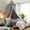 Gray/White, variant on Bed Canopy for Girls,Princess Round Dome Dreamy Mosquito Net Bedding Girls Room Castle Play Tent Hanging House Decor Reading Nook Canopies (White)