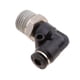 thumbnail image 4 of Conector de codo de rosca universal de 5 piezas Montaje de acopdor rápido de -L4-02 Baoblaze Conector de codo de rosca macho, 4 of 8