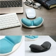 thumbnail image 4 of ziyahihome PC Computer 3D Wrist Rest Silica Gel Hand Pillow Memory Foam Mouse Pad Laptop Desktop Anti-skid Mouse Pad, 4 of 9