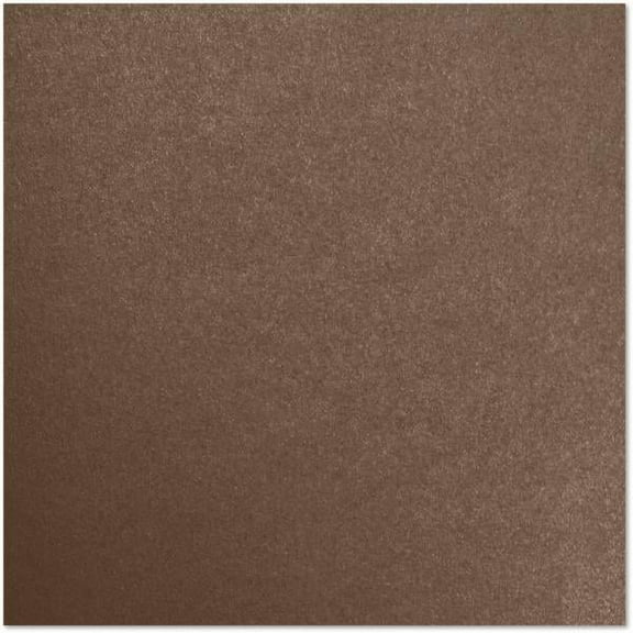 LUXPaper 12 x 12 Paper, 80lb Bronze Metallic, 250/Pack