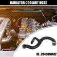 thumbnail image 2 of Lower Radiator Coolant Hose 2045010482 Rubber Replacement for Mercedes-Benz GLK350 2010-2012, 2 of 6