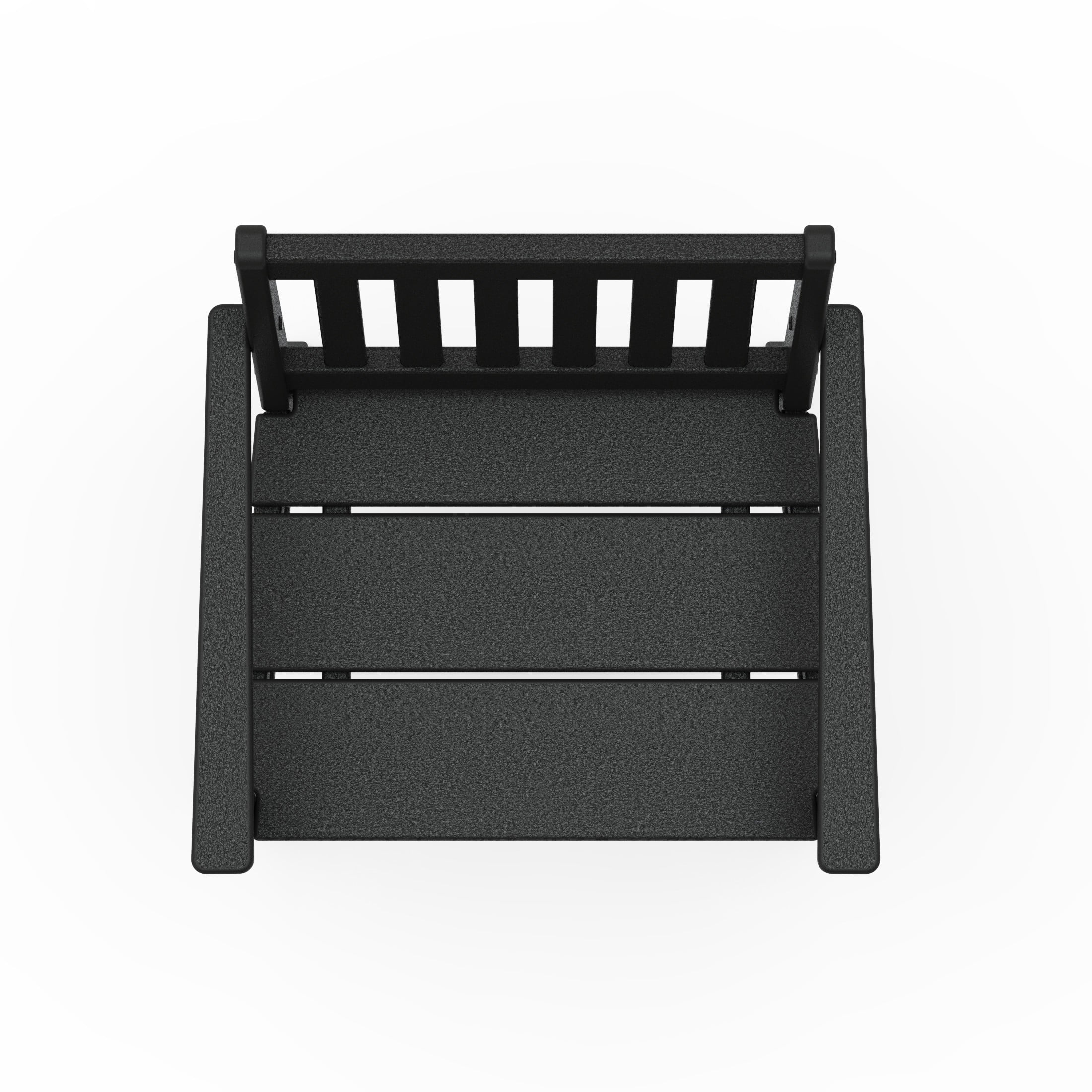 Better Homes & Gardens by POLYWOOD Southlake Outdoor Dining Arm Chair (2 Chairs) in Black