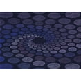 thumbnail image 1 of Ahgly Company Indoor Rectangle Patterned Deep Periwinkle Purple Area Rugs, 2' x 5', 1 of 6