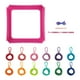 thumbnail image 4 of Kits de telar, juguetes, bucles para agarraderas, kits para hacer agarraderas, cumpleaños 12 colores, 4 of 9