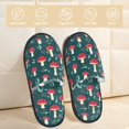 thumbnail image 2 of Fotbe Amanita Mushroom Pantuflas Peludas para Mujer con Estampado, Zapatillas de Peluche, Zapatos de Invierno para Casa, Uso Interior y Exterior-Large, 2 of 8
