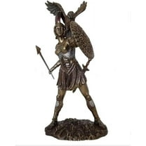 Mythology Wisdom Goddess Statue,Myth Goddess Sculpture Resin Statue Altar for Home Altar Witch Statue,Desk Decoration