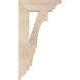 thumbnail image 3 of Ekena Millwork 3 1/2"W x 14"D x 26"H Balboa Traditional Smooth Bracket, Douglas Fir, 3 of 4