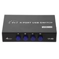 thumbnail image 4 of Moyic 2/4 puertos USB 2.0 Manual Sharing Switch Switcher Box para PC Impresora Escáner (4 puertos) Kits de mantenimiento de impresoras, 4 of 8