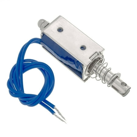 

Electronic Pull Push DC 24V 10mm Electric Release Solenoid Latch Lock Catch