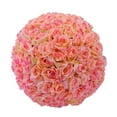 thumbnail image 6 of Farfi 20cm Artificial Rose Silk Flower Ball Hanging Wedding Party Decor Centerpiece (Pink), 6 of 8