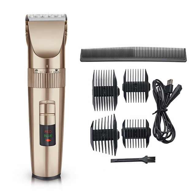 Hair Trimmers with Display, Adjustable Professional Hair Clippers, Grooming Kit for Barbers, Men