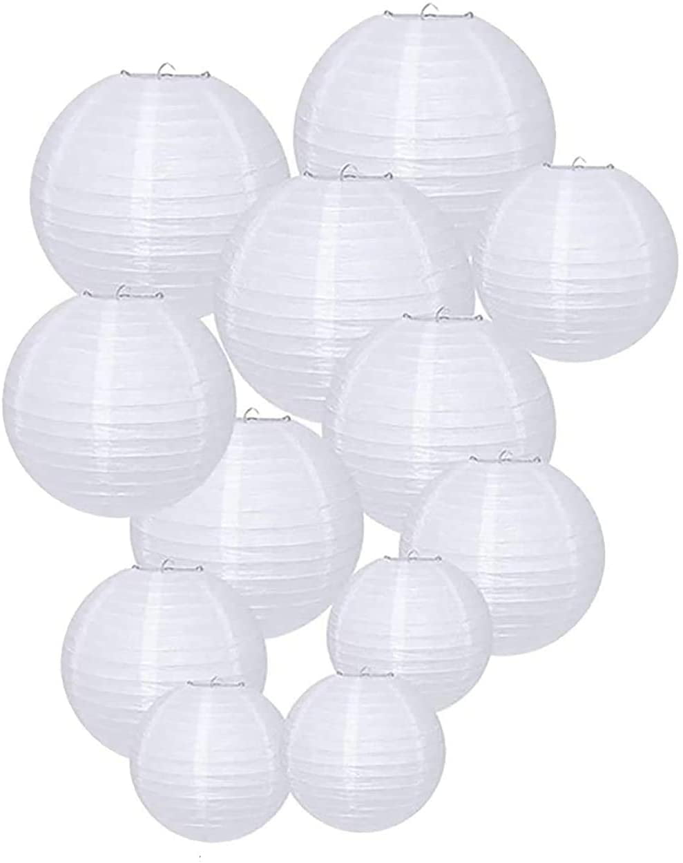 5/10 Pack Chinese Paper Lantern Decoration Wedding Party 8" 10" 12" 14" 16" 