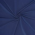 thumbnail image 2 of BalsaCircle 36" Cocktail Spandex Fitted Stretchable Elastic Tablecloth Navy Blue, 2 of 4