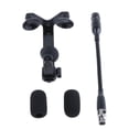 thumbnail image 3 of Micrófono de instrumentos musicales con clip de condensador de cabraeneck violín de violín MIC CLIP MIC MINI MIC MIC y clip para violines para , 4 Pin Normal, 3 of 8