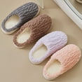 thumbnail image 4 of Slides for Women House Shoes for Women Slippers Winter Warm Shoes Indoor Outdoor Comfortable Soft Cozy Fuzzy Slides For, 4 of 6