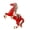 Red, variant on Portable Horse Pin Comfortable Wear Jewelry With Polished Finish for Daily Wear