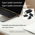 thumbnail image 2 of USB C Adapter Type C Coupler Supports 60W Fast Charging and Data Sync Head, 2 of 8