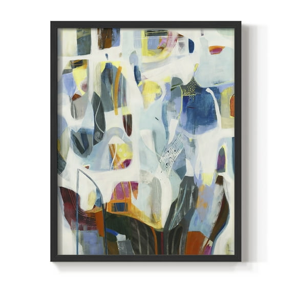 Open Verse in Black Solid Wood 8 x 10 Framed Print