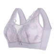 thumbnail image 2 of Ofreoo Bras for Women Lace Thin Style Ventilate Comfort Large Size Bra Without Steel Rim Great Gifts for Less, 2 of 9