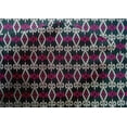 thumbnail image 4 of oneOone Cotton Silk Fabric Geometric Ikat Printed Fabric 1 Yard 42 Inch Wide, 4 of 4