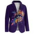 thumbnail image 5 of Sequins Blazer for Men Lightweight Corduroy Carnival Casual Two Button Holiday Party Fit Jacket with Pockets, 5 of 5