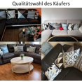 thumbnail image 4 of Set of 6 Linen Pillowcases 45 x 45 cm, Line Geometry Pattern, Decorative Cushion Cover, Cushion Cover for Sofa Office, 4 of 5