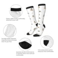 thumbnail image 5 of Fotbe Rabbit Blowing Dandelions print Women's Men's Novelty Crew Socks Cotton Socks Knee High Socks for Walking,Running,Nurses,Pregnancy, 5 of 8