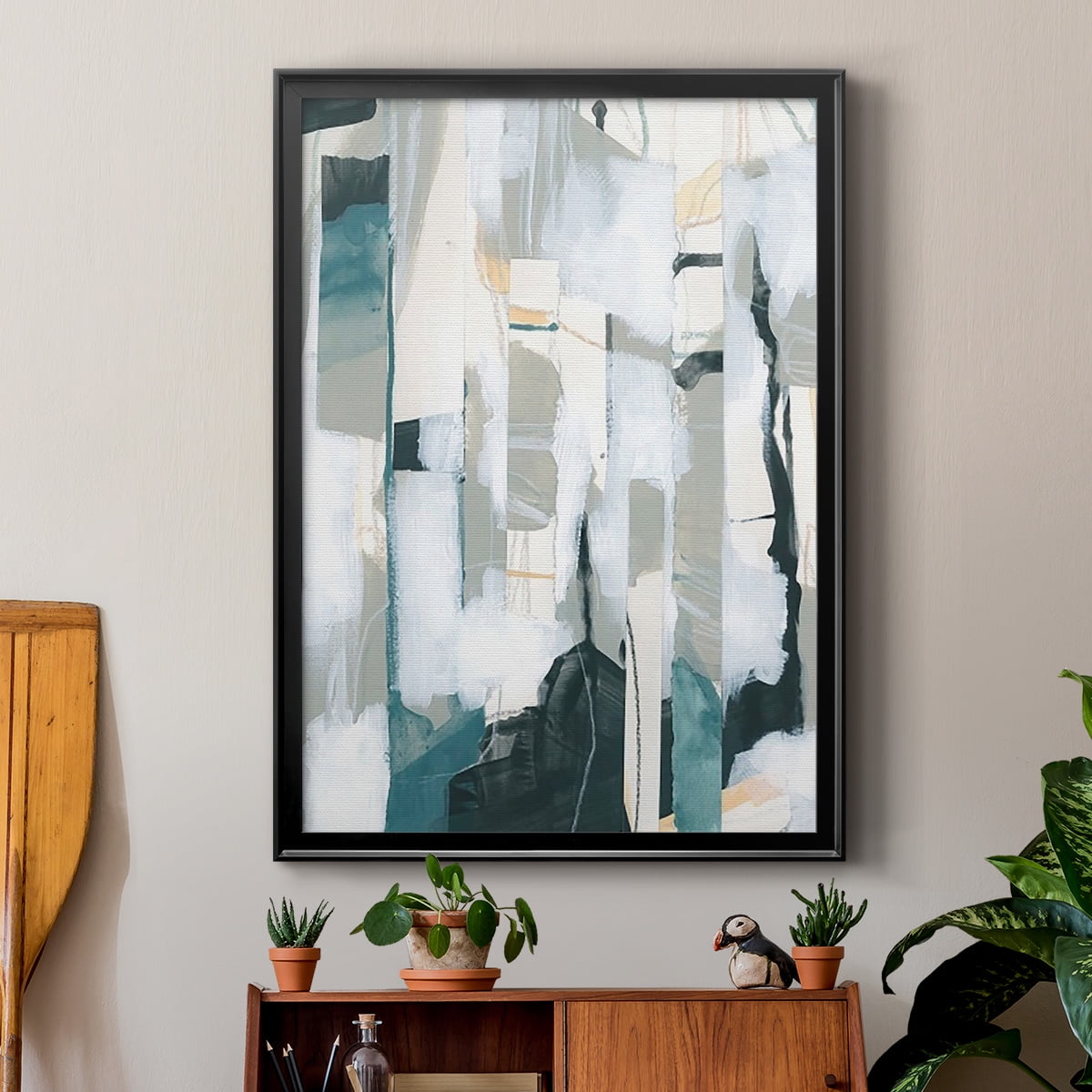 Sea Cavern Strata I Premium Framed Print, in Gold, Black, or Silver - Ready to Hang