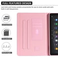 thumbnail image 5 of Dteck Case for All-New Fire HD 10 & HD 10 Plus Tablet (2021 Release, 11th Generation) - Slim Multi-Angle Folio Stand Premium PU Leather Protective Smart Cover with Auto Wake Sleep, Purple Marble 01 Purple Marble, 5 of 7