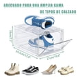 thumbnail image 5 of Cajas para Zapatos Apilables Organizador Transparente 10 Piezas, 5 of 5