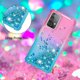 thumbnail image 4 of Funda para Samsung Galaxy A52 5G/4G Transparente con Brillos Carcasa Protectora Antigolpes con Glitter Brillante, 4 of 5