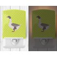 thumbnail image 2 of Carolines Treasures BB7727CNL Buff Grey Back Goose Green Ceramic Night Light, 2 of 2