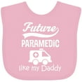 thumbnail image 3 of Inktastic Future Paramedic Like My Daddy Boys or Girls Baby Bib, 3 of 4