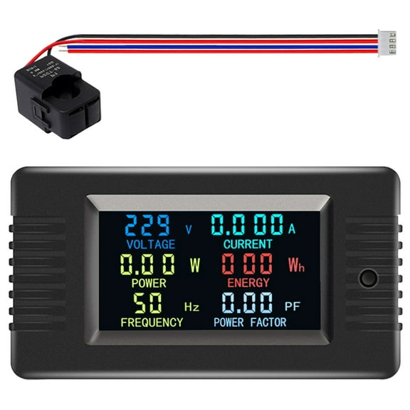AC110V/220V 100A Voltages Current Meter Detectors Tester LED Voltmeter Ammeter Tester Detectors Power Energy