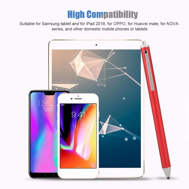 Stylus Pen para Pantalla Táctil, Lápiz óptico Universal para Samsung Tab/para LG/para Huawei/para Xiaomi/para iPad 2018 Tablet Smartphone(Rojo) ANGGREK Ocean Broad Surfboard Fins