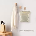 thumbnail image 2 of Clothespin Storage Bag Hanging Laundry Clothes Pin Organizer Washable Clothespin Storage Bags, 2 of 8