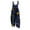 Dark Blue, variant on Mardi Gras Womens Jumpsuit Loose Fit Funny Mask Pattern Baggy Wide Leg Jumpsuits Parada Mardi Sleeveless Adjustable Straps Overalls Pants with Pockets