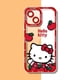 thumbnail image 3 of Sanrio-funda de silicona suave Hello Kitty para iPhone, 11, 12, 13, 14 Pro Max, Mini, XR, XS, X, 8, 7, 6, 6S Plus, SE 2020, cubierta de lente a prueba de golpes, 3 of 5