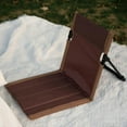 thumbnail image 5 of Backchair With Padded Back Cushion, Stadium Chairs With Back And Straps, 5 of 5