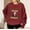 501_Wine, variant on True Christmas Sweatshirt Funny Hoodies"It Was A Holiday Just Like Any Other Or Was It" Christmas Dateline Sweatshirt Holiday Top Green M