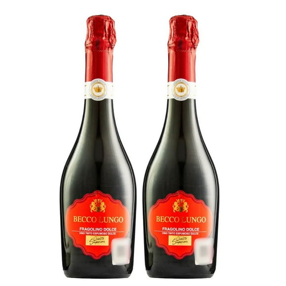 Duo Pack Vino Tinto Espumoso Frangolino Becco Lungo 750 Ml Frangolino Becco Vino Tinto