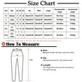 thumbnail image 2 of JGTDBPO Sweatpants For Women Winter Solid Color High Waist Warm Pants Thick Lined Athletic Jogger Fleece Drawstring Lace-Up Thermal Lined Sweatpants With Pockets, 2 of 2