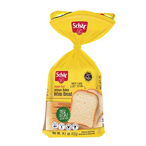 Dr Schar Gluten Free White Bread, 14.1oz, Pack of 3