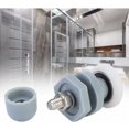 thumbnail image 2 of MesaSe Durable Plastic Shower Door Slide Rail Bathroom Glass Replacement Parts (20mm), 2 of 5