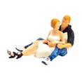 thumbnail image 2 of Figuras de pareja Figuras de resina Coleccionables Multiusos Escena Personas Modelos para sentado blanco, 2 of 9
