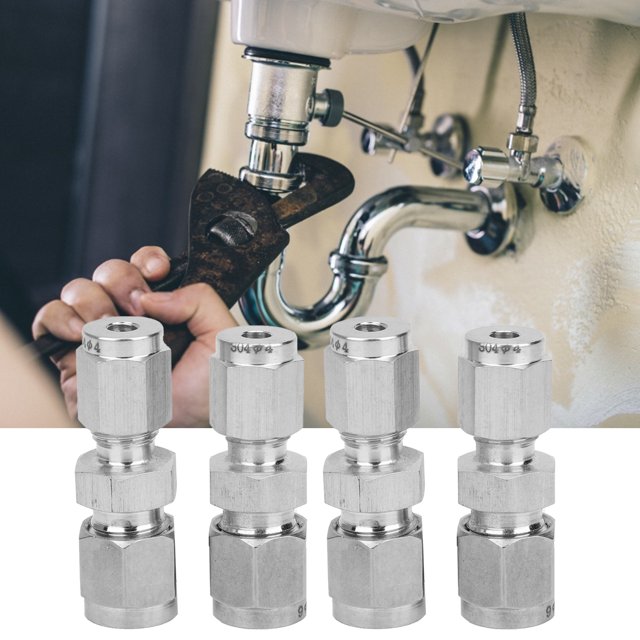 Adaptador de tubo de compresión ANGGREK Acero inoxidable